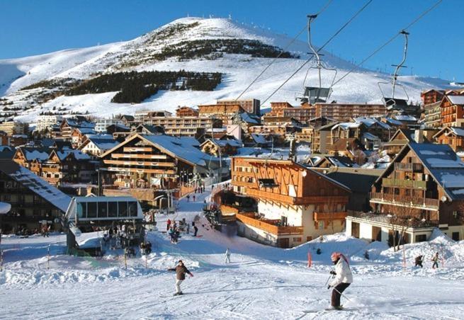 Residence Les Melezes Alpe d'Huez Exteriér fotografie
