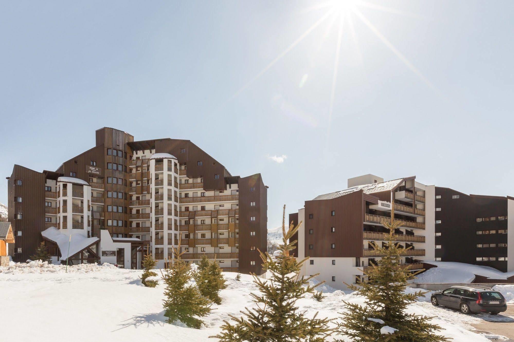 Residence Les Melezes Alpe d'Huez Exteriér fotografie